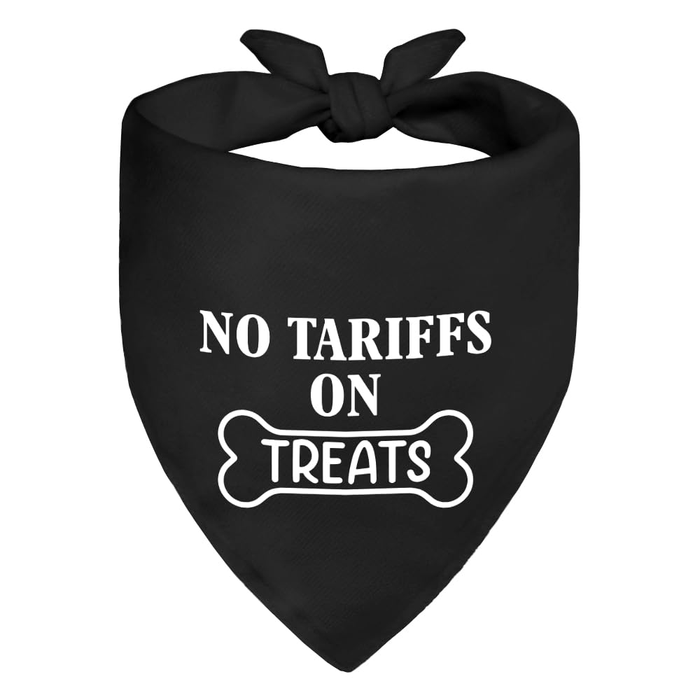 Sit Stay Protest Black Dog Bandana, Protest Theme Pet Scarf Gifts for Activist Pet Owner Progressive Dog Lover Social Justice Advocate, Pup Accessory for Peace Protests Pride Awareness Event