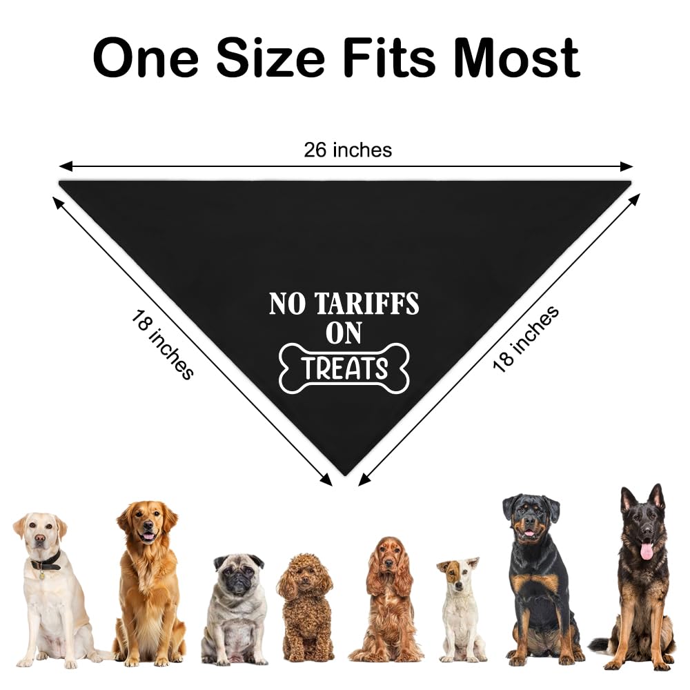 Sit Stay Protest Black Dog Bandana, Protest Theme Pet Scarf Gifts for Activist Pet Owner Progressive Dog Lover Social Justice Advocate, Pup Accessory for Peace Protests Pride Awareness Event