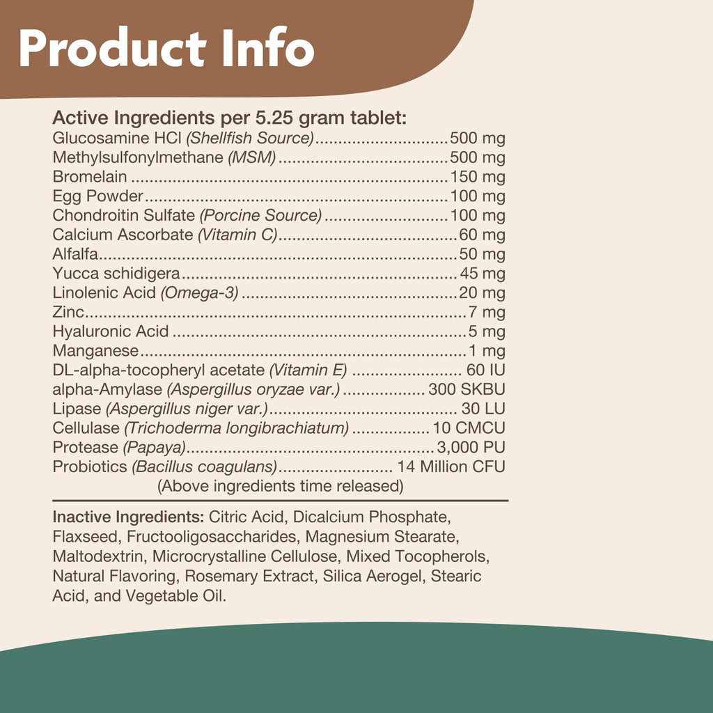 NaturVet – Senior Wellness Hip & Joint Advanced Plus Omegas | Help Support Your Pet’s Healthy Hip & Joint Function | Supports Joints, Cartilage & Connective Tissues | 120 Soft Chews