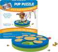 Pup Puzzle Interactive Dog Nail File Treat Dispensing Toy, Mentally Stimulating Nail Trimmer, Paw Care and Play Toy | Difficulty Level; Easy