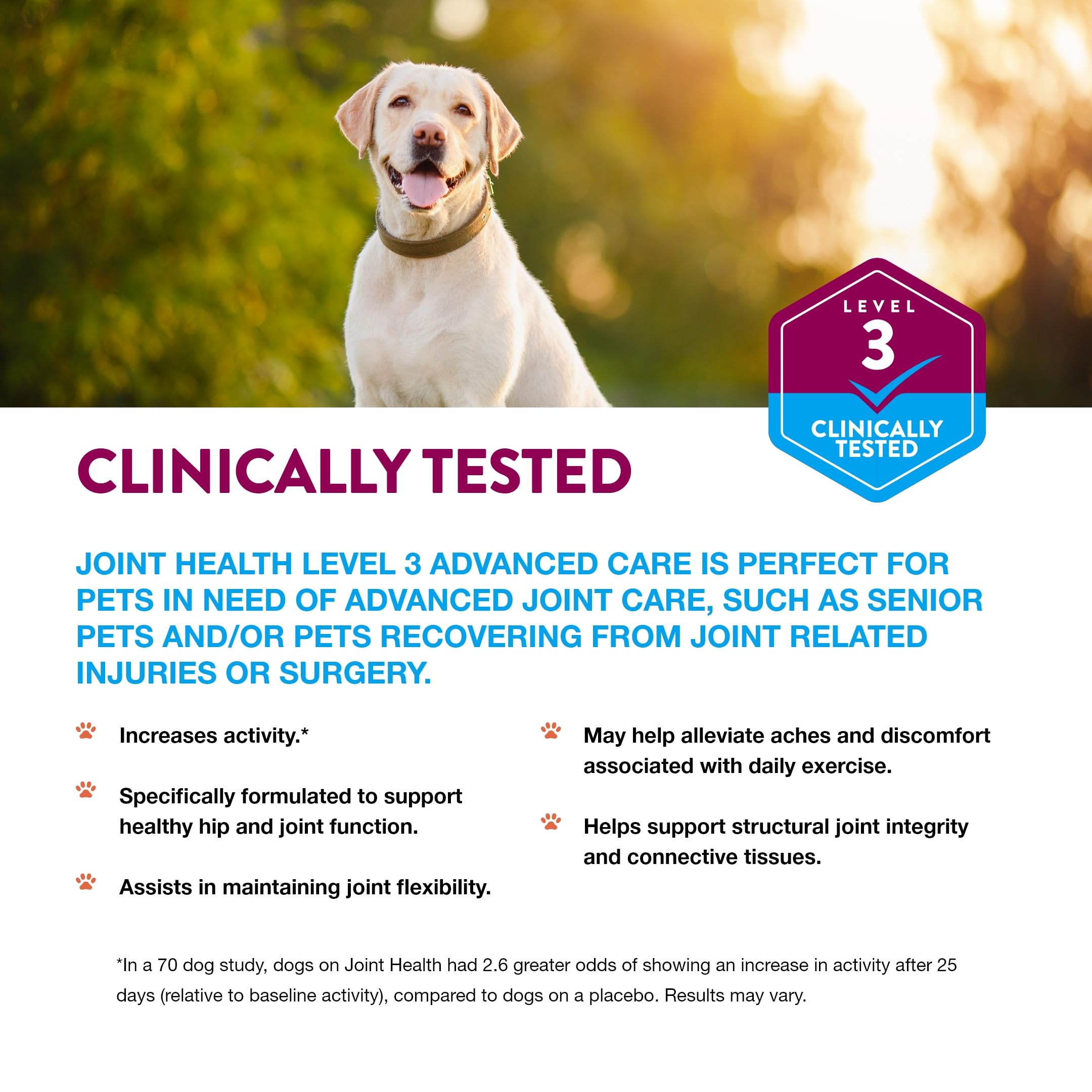 NaturVet – Senior Wellness Hip & Joint Advanced Plus Omegas | Help Support Your Pet’s Healthy Hip & Joint Function | Supports Joints, Cartilage & Connective Tissues | 120 Soft Chews