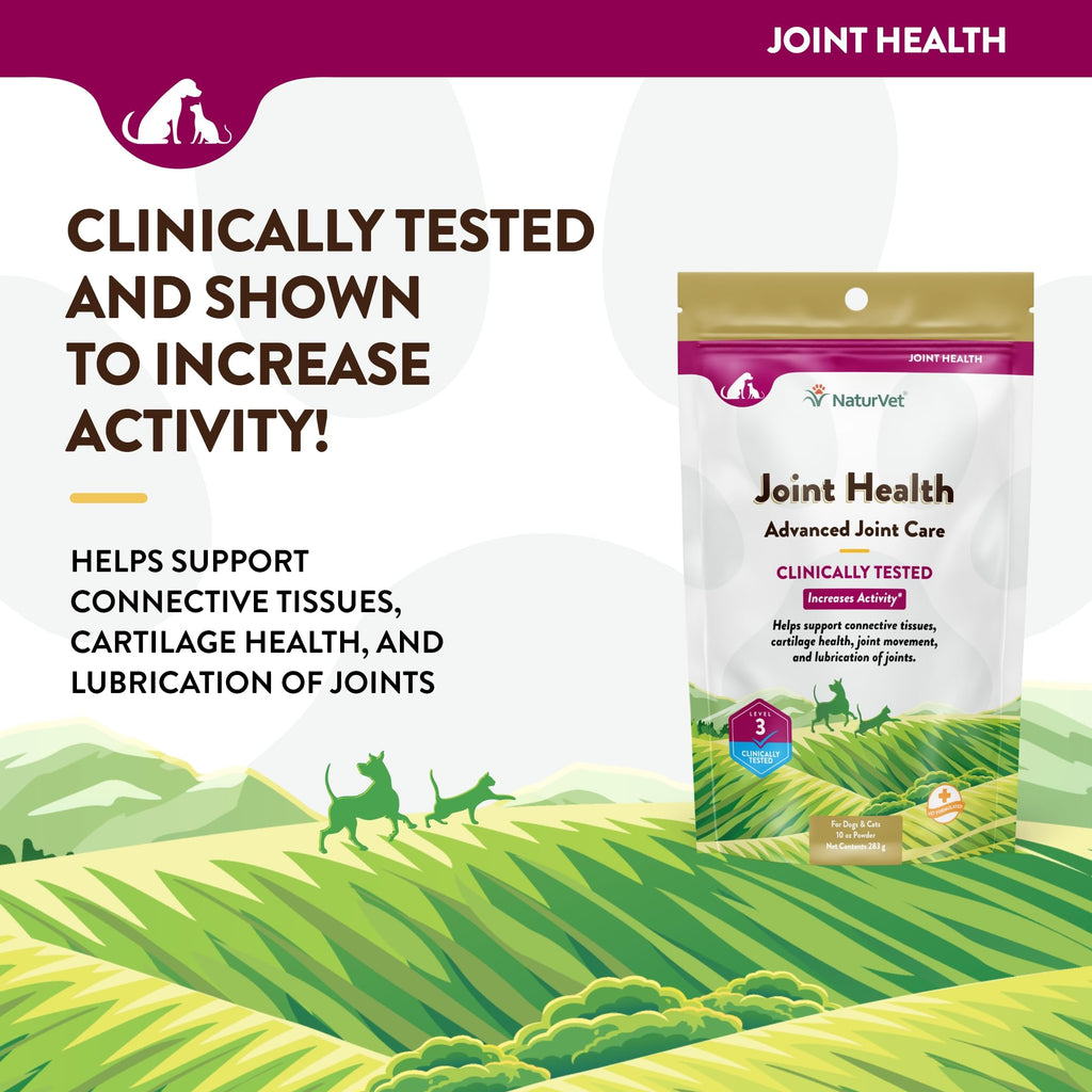 NaturVet – Senior Wellness Hip & Joint Advanced Plus Omegas | Help Support Your Pet’s Healthy Hip & Joint Function | Supports Joints, Cartilage & Connective Tissues | 120 Soft Chews