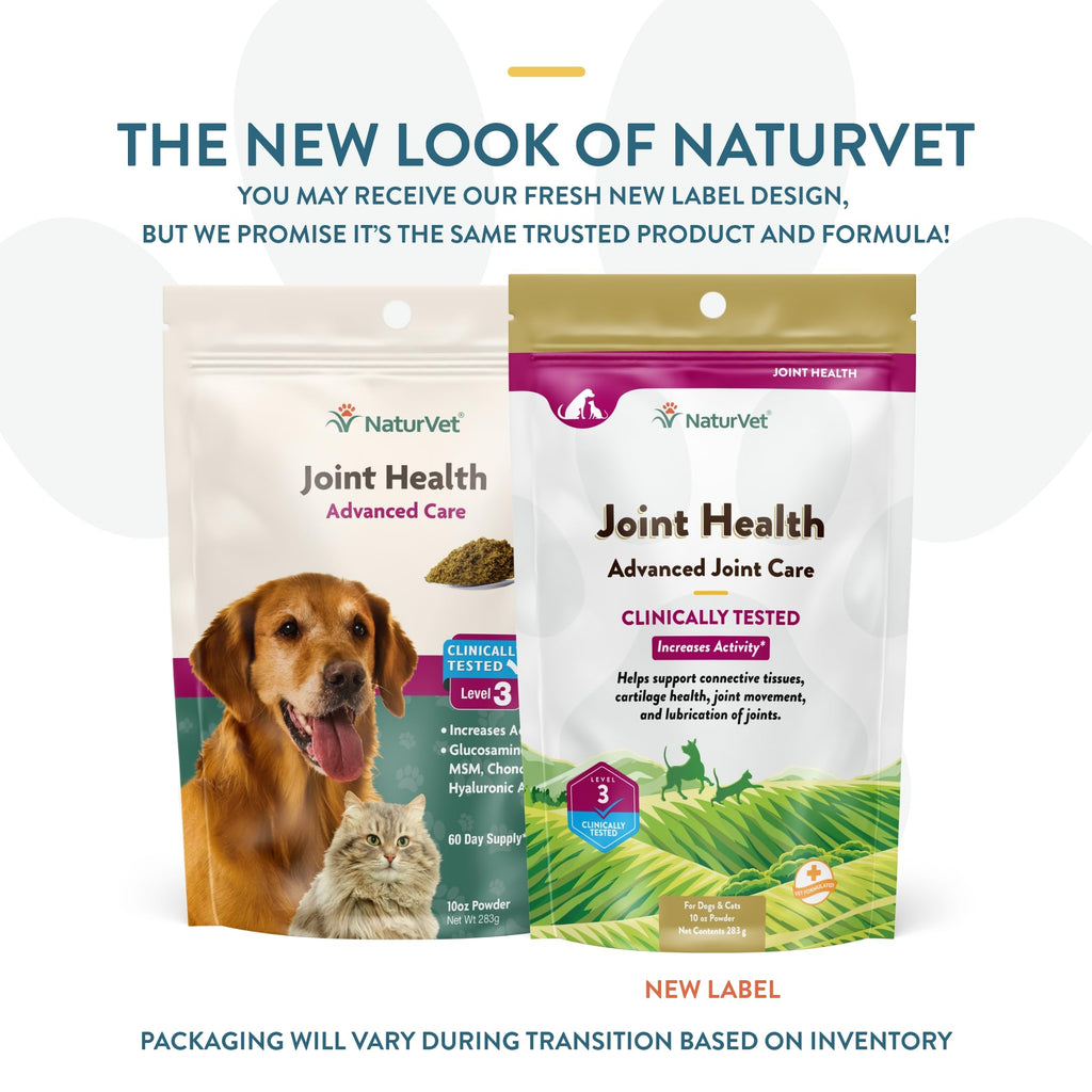 NaturVet – Senior Wellness Hip & Joint Advanced Plus Omegas | Help Support Your Pet’s Healthy Hip & Joint Function | Supports Joints, Cartilage & Connective Tissues | 120 Soft Chews