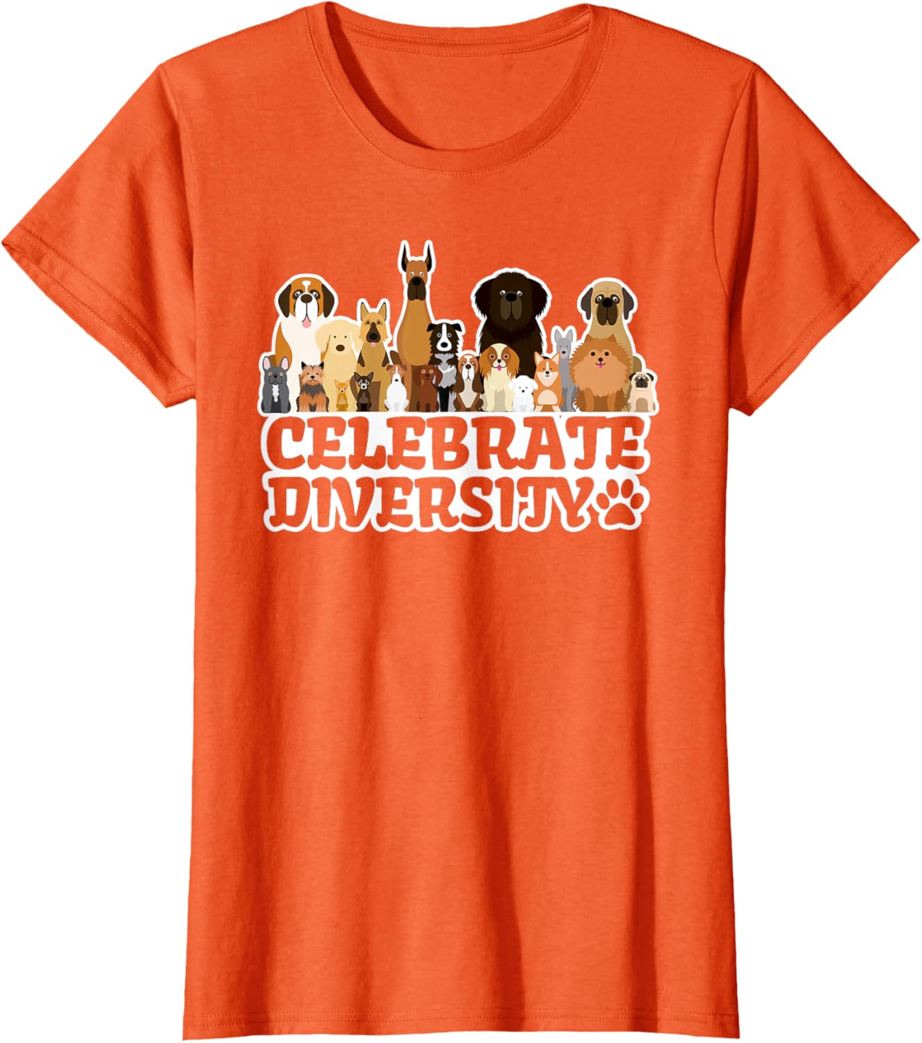 Funny Dog Lover | 'Celebrate Diversity' | Cute Dog T-Shirt