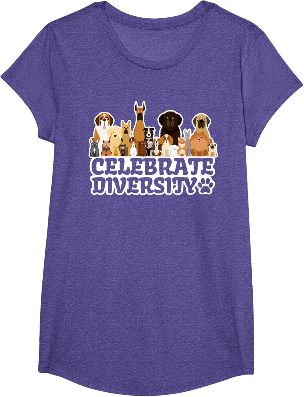 Funny Dog Lover | 'Celebrate Diversity' | Cute Dog T-Shirt