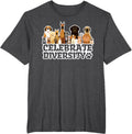 Funny Dog Lover | 'Celebrate Diversity' | Cute Dog T-Shirt